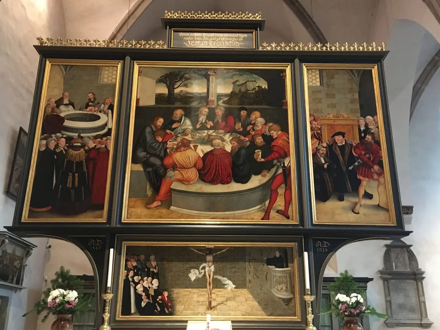 Lucas Cranach d. Ä. und d. J.: Der Reformationsaltar