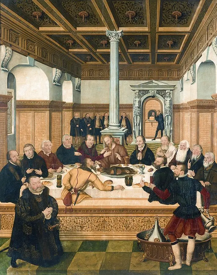 Lucas Cranach d. J.: Das Dessauer Abendmahl