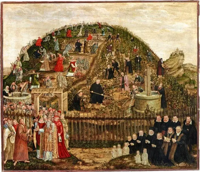 Lucas Cranach d. J.: Der Weinberg des Herrn
